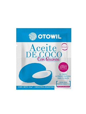 OTOWIL ACEITE DE COCO QUINOA SACHET 10 ML 