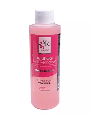 MAGICKUR REMOVEDOR ACRILICO GEL 250 ML FRUTILLA 