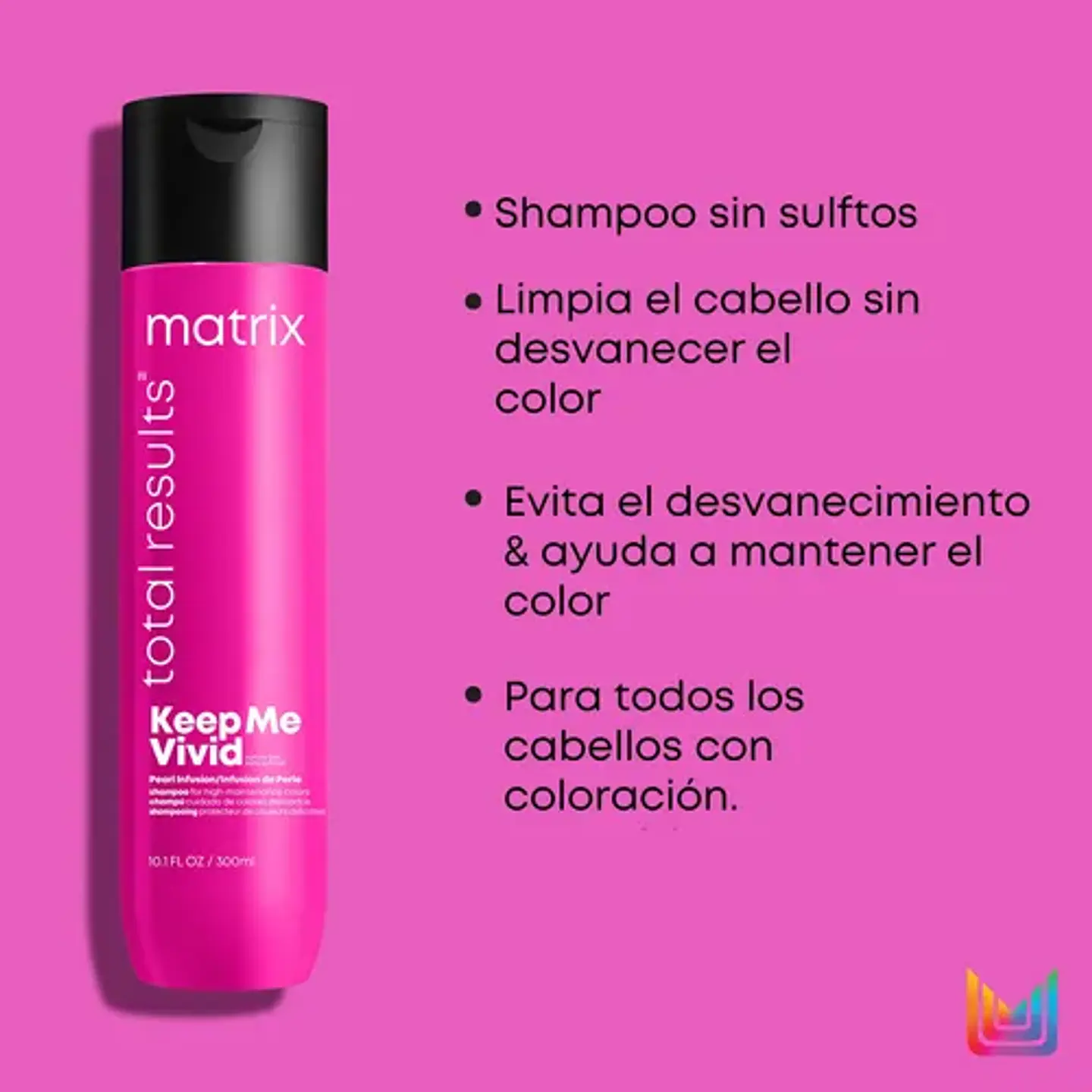 MATRIX KEEP ME VIVID SHAMPOO CABELLOS CON COLOR 300 ML  1