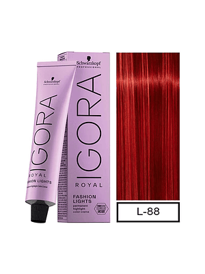 IGORA 60ML ROJO INTENSO L-88 