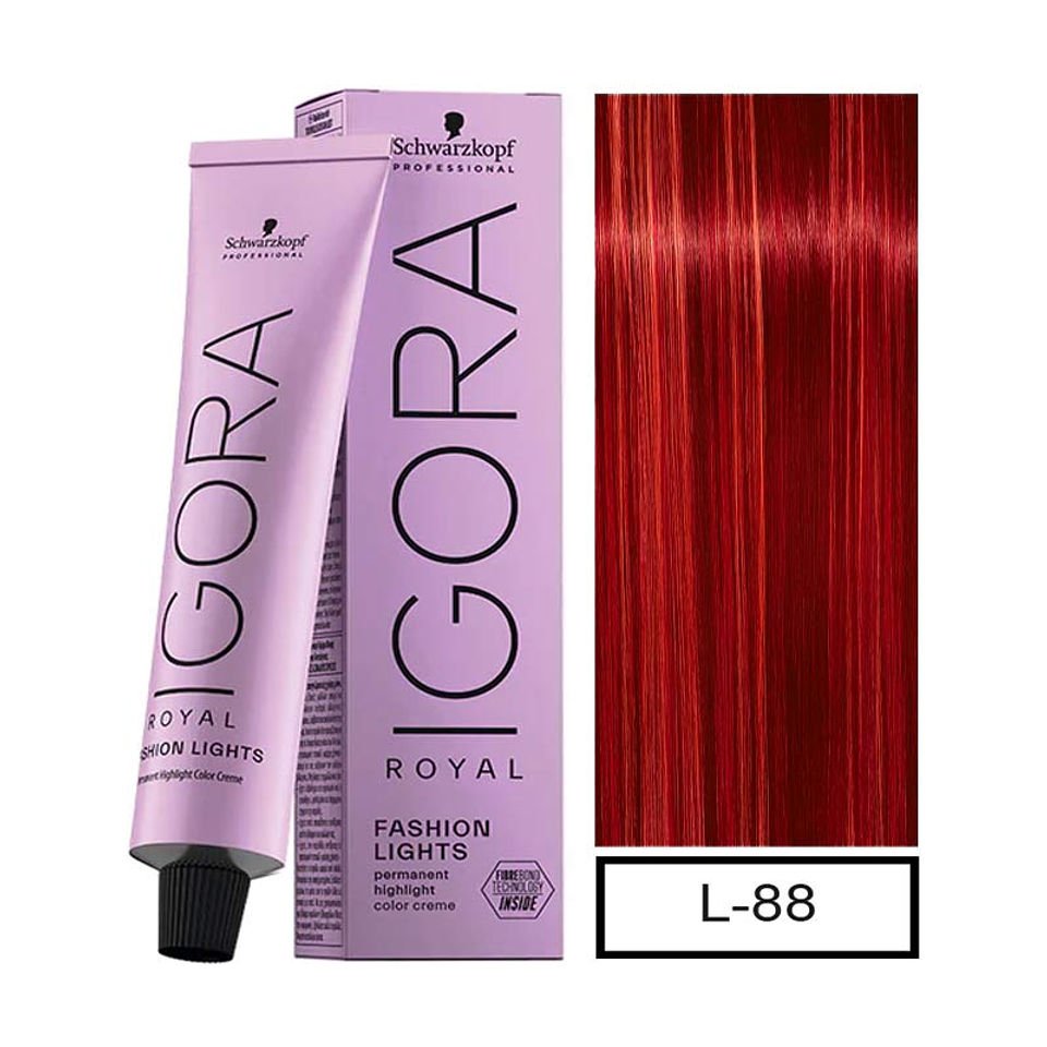 IGORA 60ML ROJO INTENSO L-88  1
