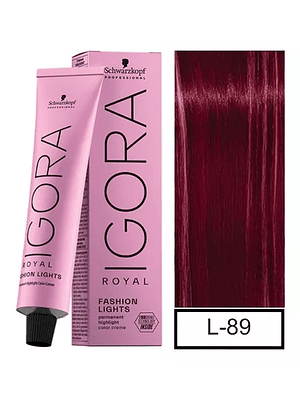 IGORA 60ML ROJO VIOLETA L-89 