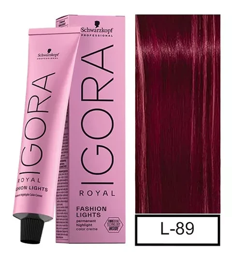 IGORA 60ML ROJO VIOLETA L-89 