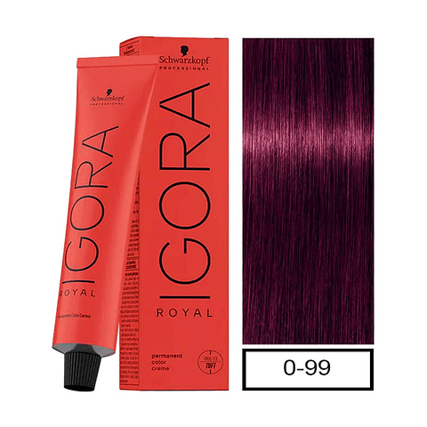 IGORA 60ML CONCENTRADO VIOLETA 0-99 