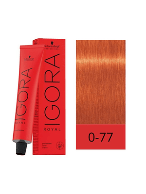 IGORA 60ML CONCENTRADO COBRE 0-77 