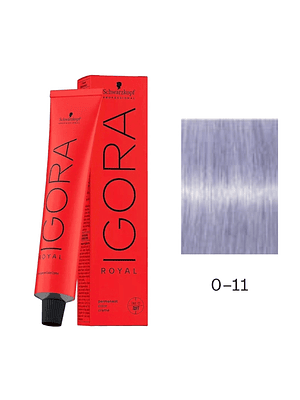 IGORA 60ML TONO MEZCLA ARGENTA 0-11 