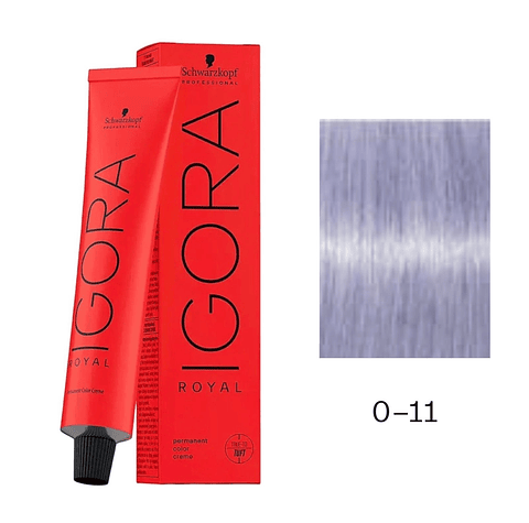 IGORA 60ML TONO MEZCLA ARGENTA 0-11 