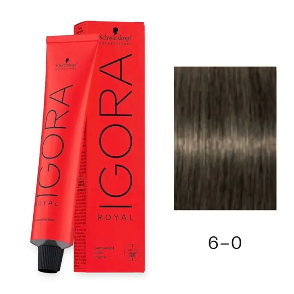 IGORA 60ML RUBIO OSCURO NAT. 6-0  1