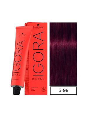 IGORA 60ML CASTAÑO CLARO VIOLETA 5-99 