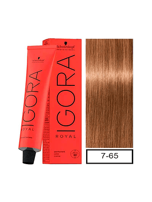 IGORA RUBIO MEDIO MARRON DORADO 60ML 7-65 
