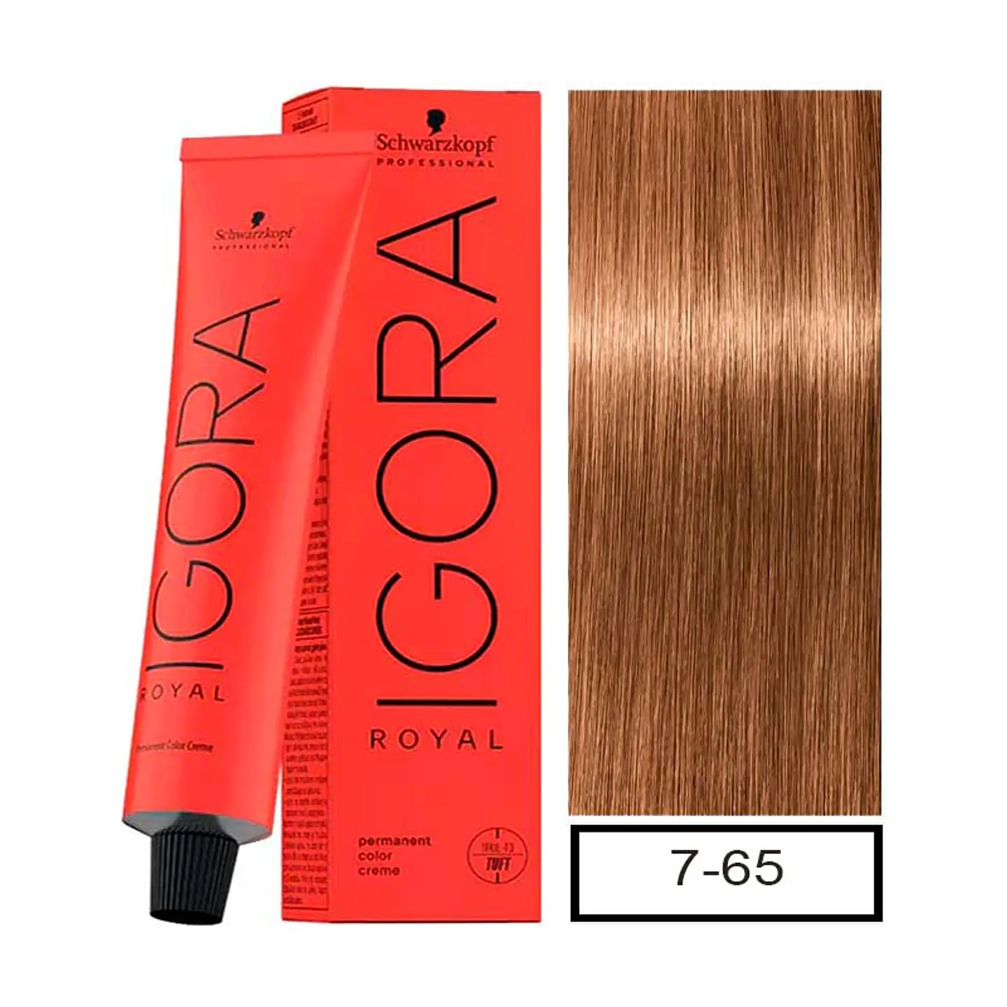 IGORA RUBIO MEDIO MARRON DORADO 60ML 7-65  1