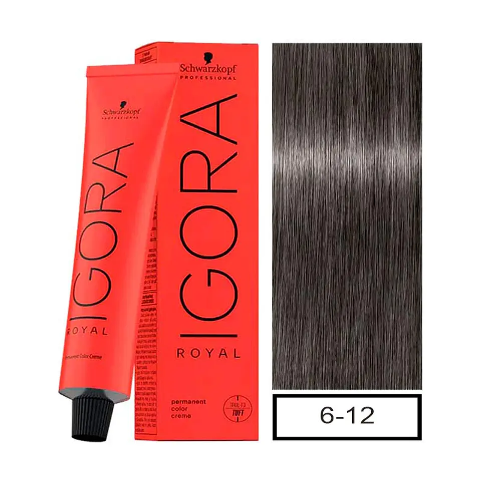 IGORA 60ML RUBIO OSC. CENIZA HUMO 6-12  1
