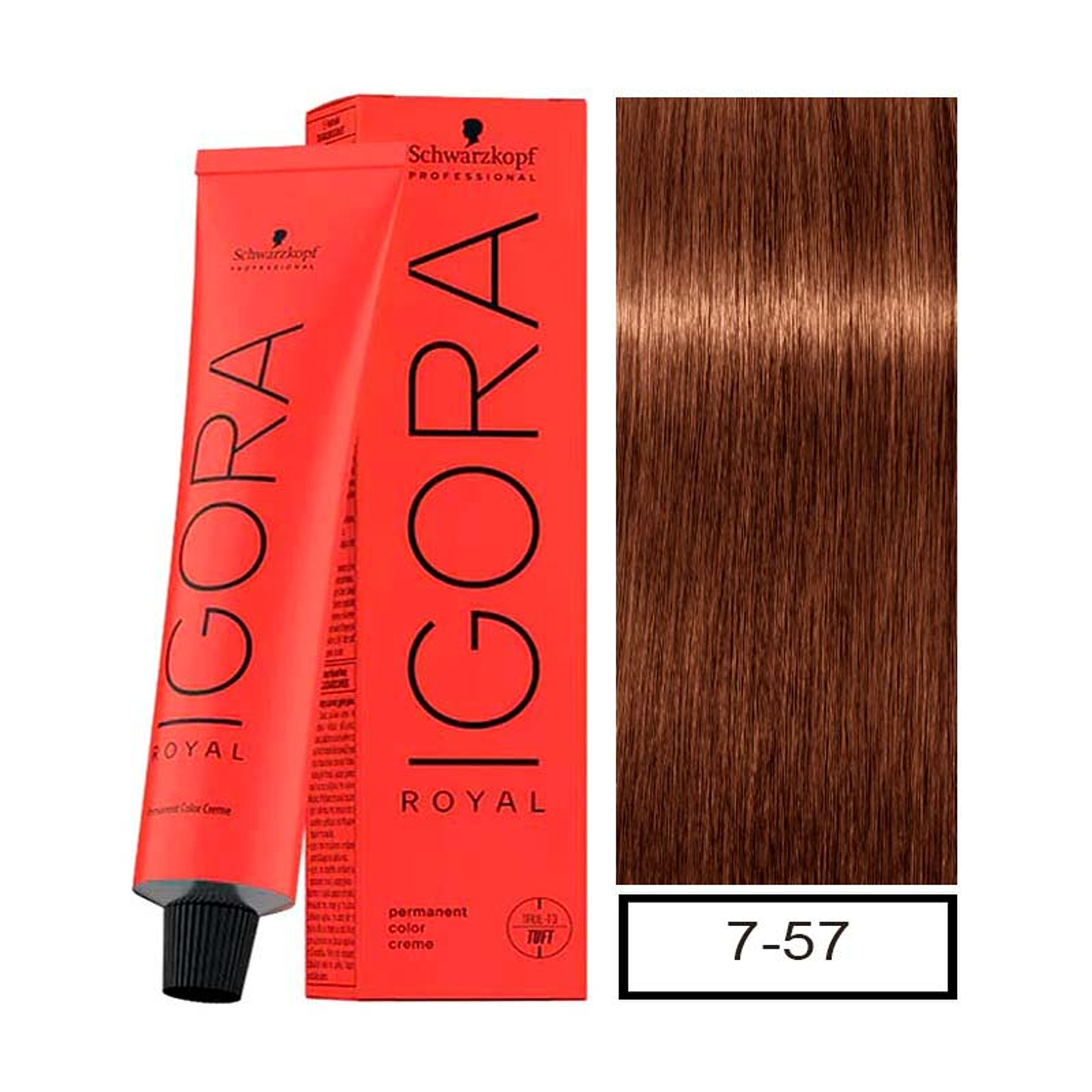 IGORA 60ML RUBIO MEDIO DORA. COBR. 7-57  1