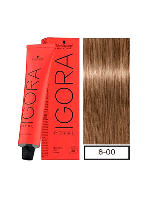 IGORA 60ML RUBIO CLARO NATURAL INTEN. 8-00 