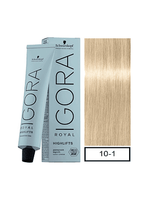IGORA 10-1 RUBIO  PLATINO CENIZA  60 ML 