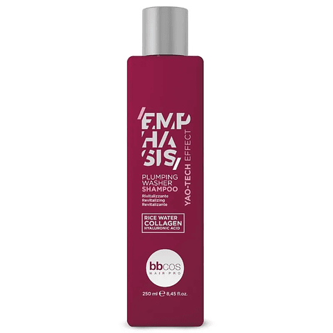 BBCOS  EMPHASIS PLUMPING WASHER SHAMPOO hidratación 250 ML 