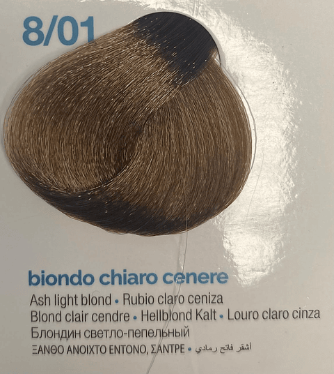 TINTURA PRO.COLOR 95G 8/01 rubio claro ceniza