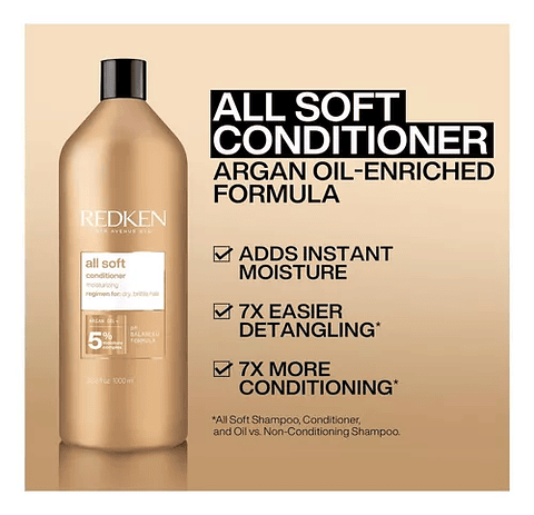 REDKEN ALL SOFT ACONDICIONADOR 1000ML 