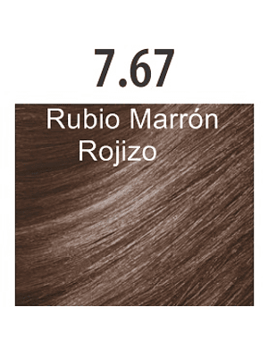 TINTURA CROMATONE 7.67 RUBIO MARRON ROJIZO  60ML 