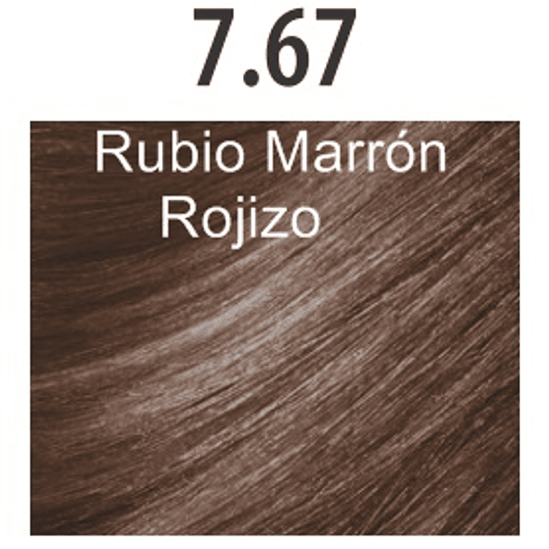 TINTURA CROMATONE 7.67 RUBIO MARRON ROJIZO  60ML  1