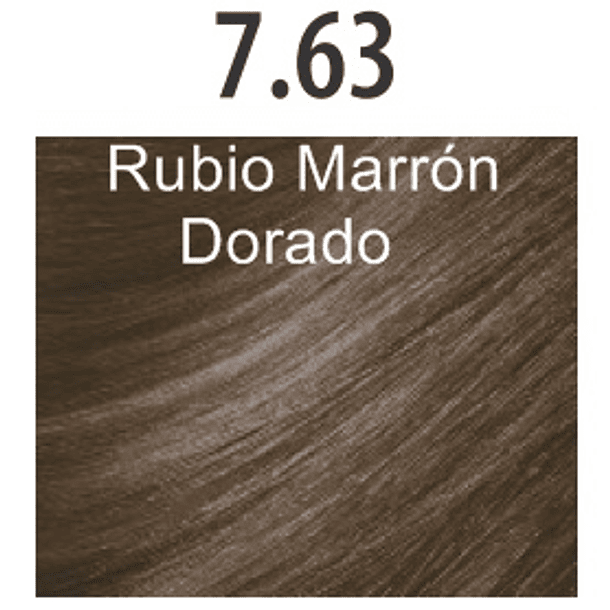 TINTURA CROMATONE 7.63 RUBIO MARRON DORADO  60ML  1