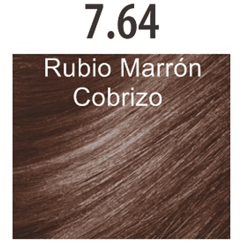 TINTURA CROMATONE  7.64 RUBIO MARRON COBRIZO  60ML 