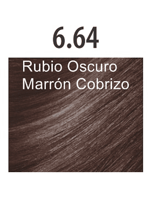 TINTURA CROMATONE  6.64 RUBIO OSCURO MARRON COBRIZO  60ML 