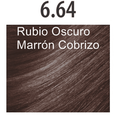 TINTURA CROMATONE  6.64 RUBIO OSCURO MARRON COBRIZO  60ML 