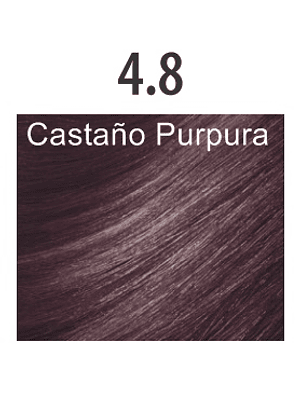 TINTURA CROMATONE 4.8 CASTAÑO PURPURA 60 ML 