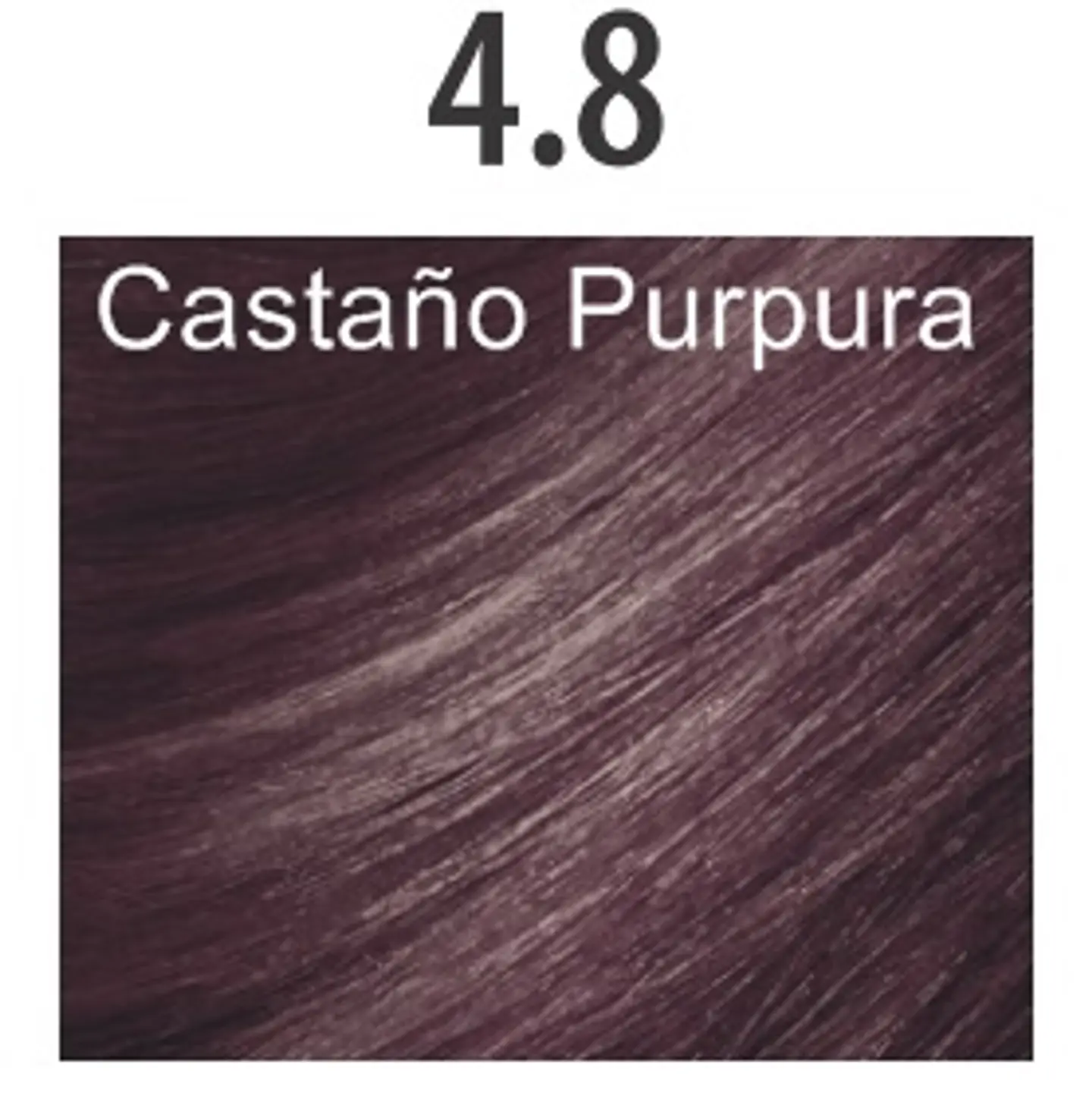 TINTURA CROMATONE 4.8 CASTAÑO PURPURA 60 ML  1