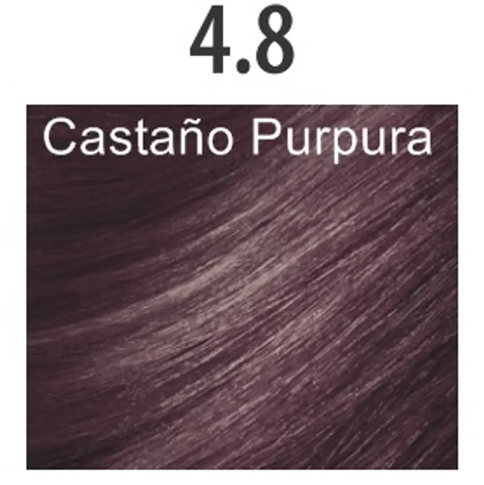 TINTURA CROMATONE 4.8 CASTAÑO PURPURA 60 ML  1