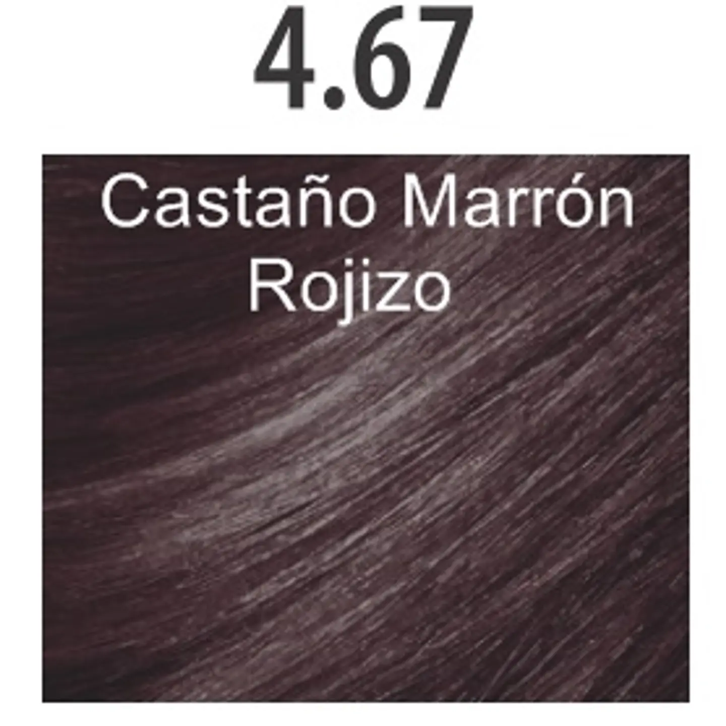 TINTURA CROMATONE CASTAÑO MARRON ROJIZO 60 ML 4.67  1
