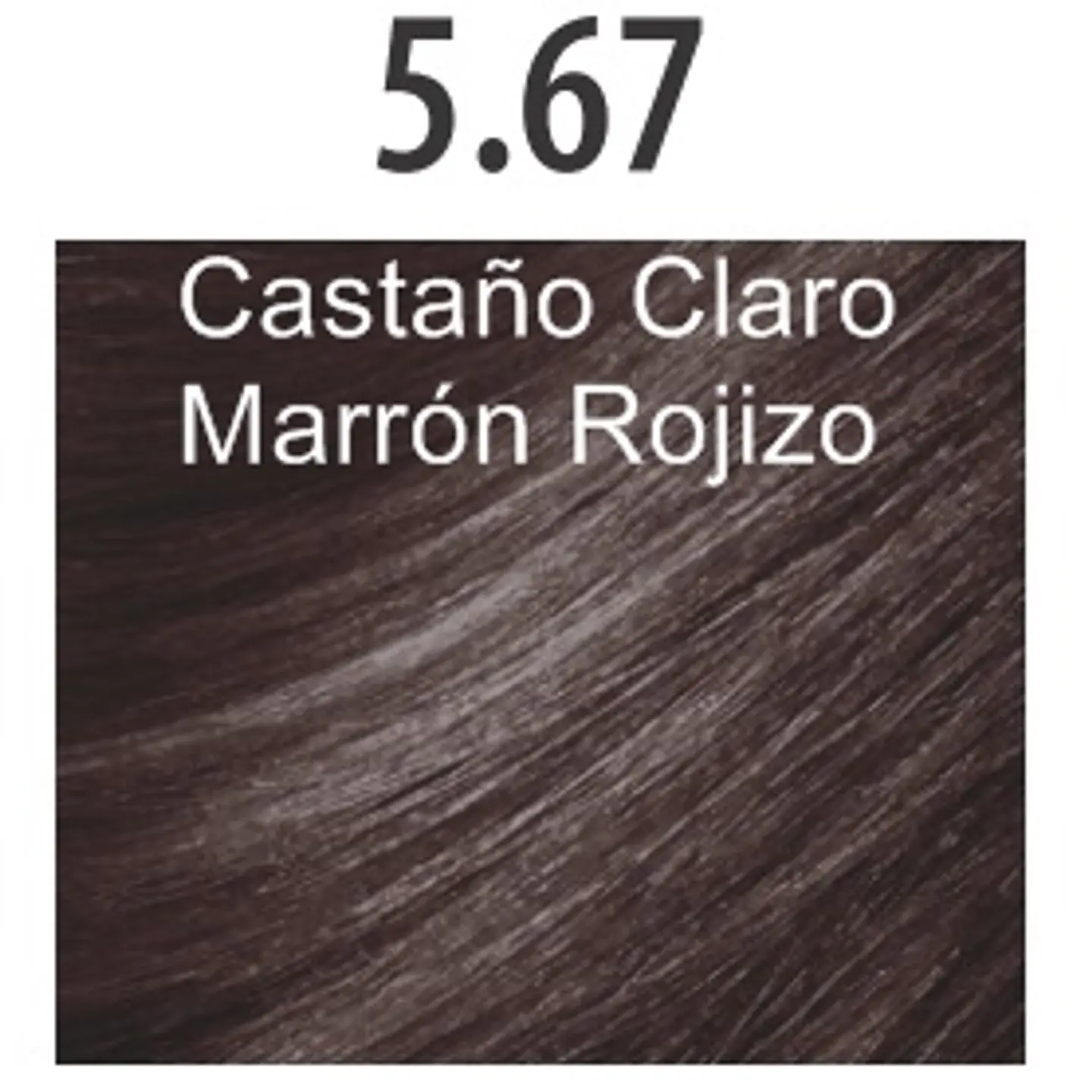 TINTURA CROMATONE CASTAÑO CLARO MARRON ROJIZO  60 ML 5.67  1