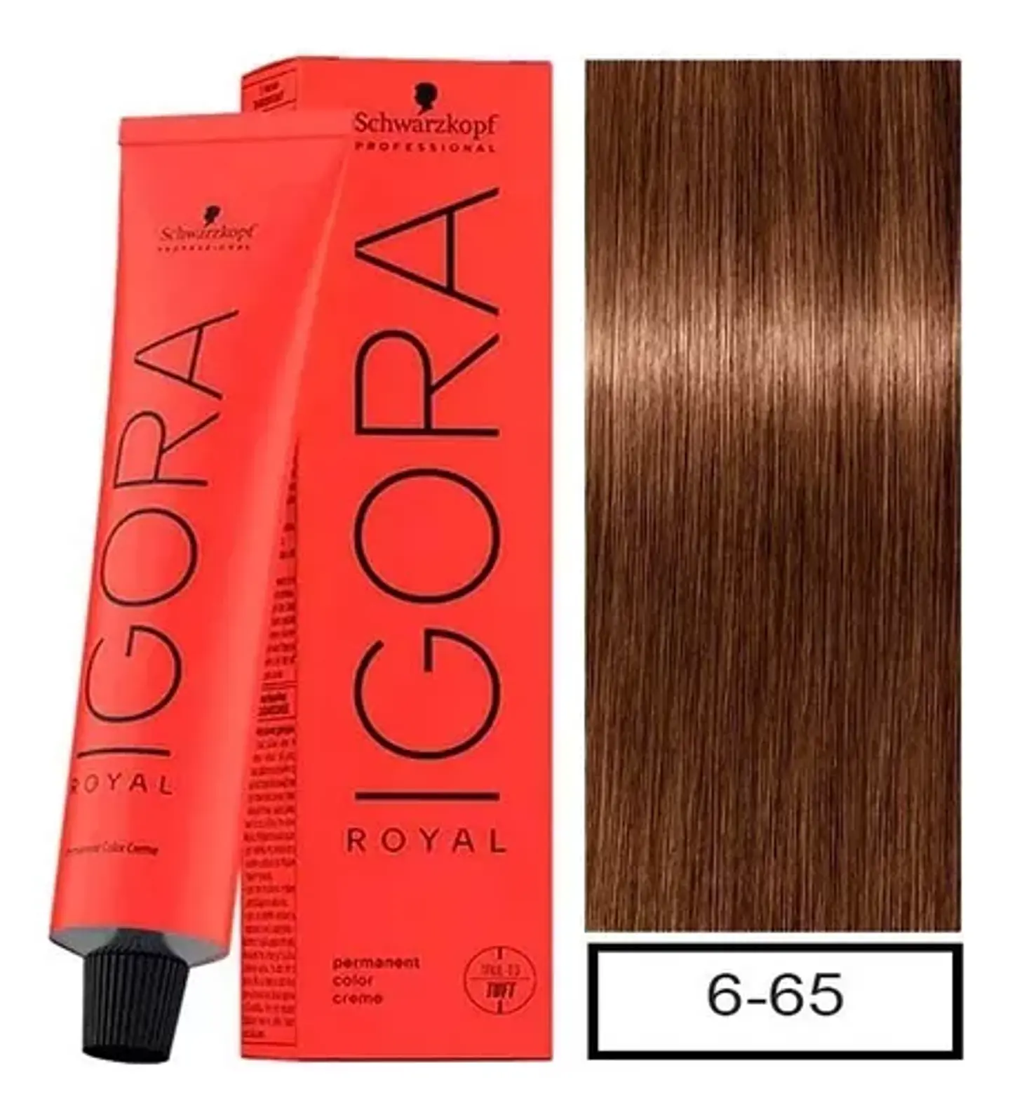 IGORA ROYAL 6-65 RUBIO OSCURO MARRON DORADO 60ML  1