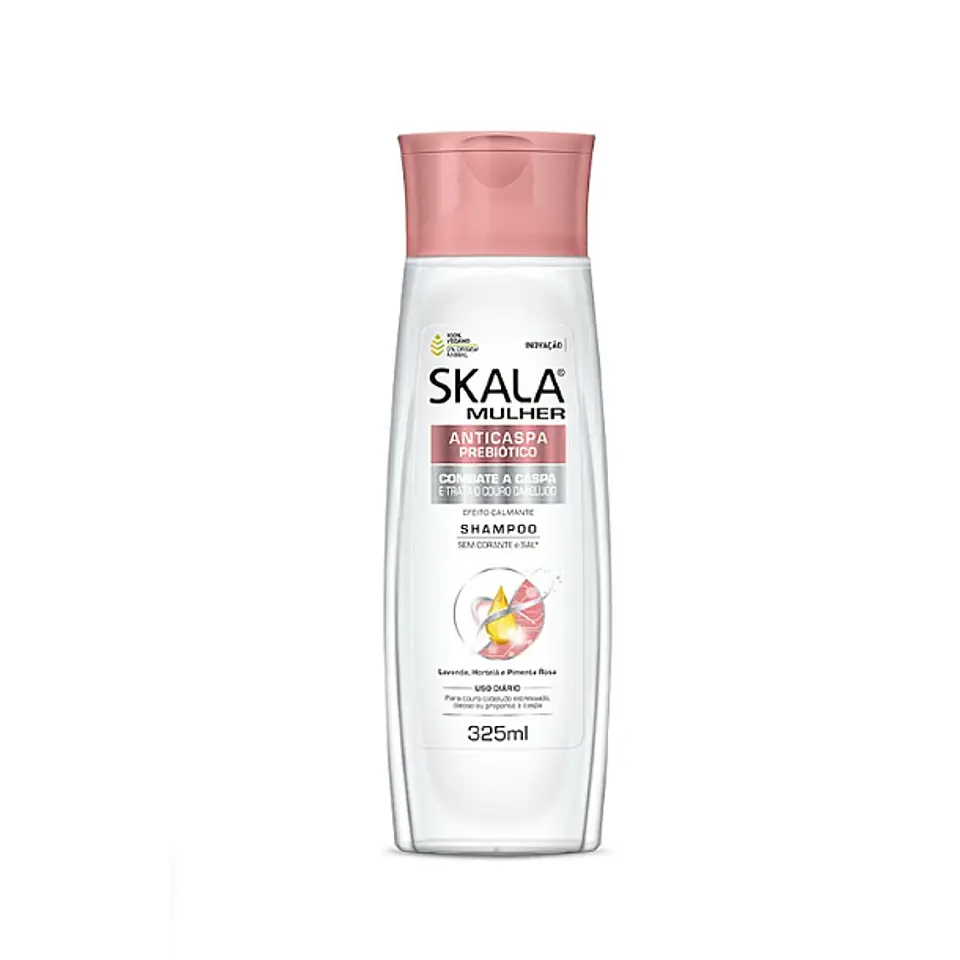 SKALA SHAMPOO ANTICASPA PREBIOTICO 325ML  1