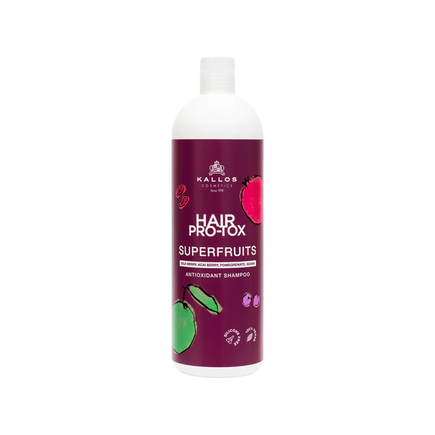 KALLOS SUPERFRUITS SHAMPOO 500ML  1