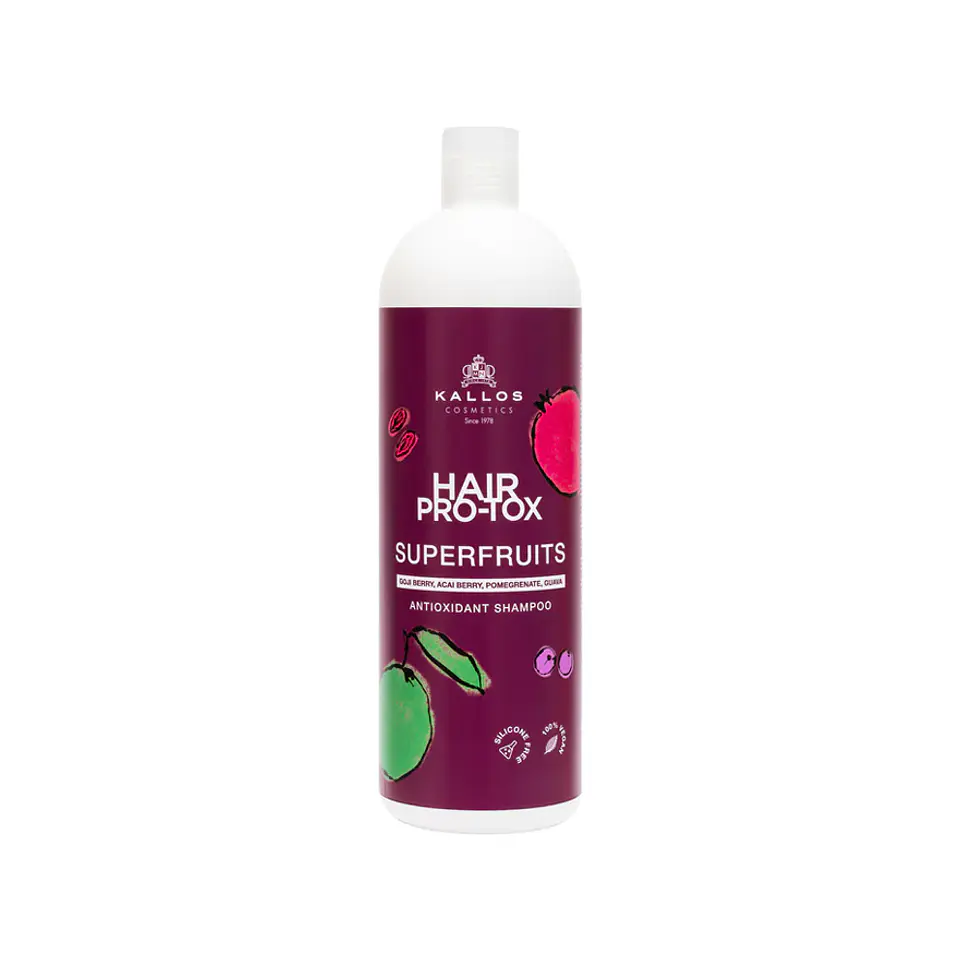 KALLOS SUPERFRUITS SHAMPOO 500ML  1