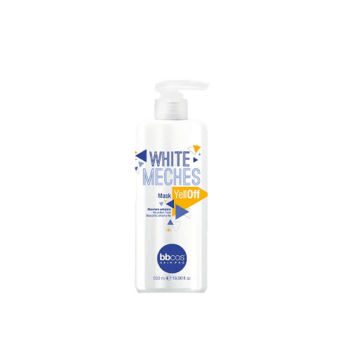 MASCARA WHITE MECHES YELLOW OFF SILVER 500 ML 