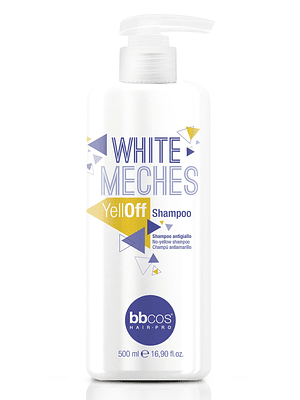 SHAMPOO WHITE MECHES YELLOW OFF SILVER 500 ML 