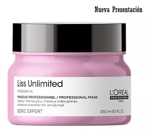 LISS  UNLIMITED MASK 250ML LOREAL PROFESSIONEL 