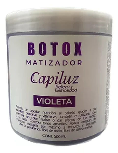 BOTOX MATIZADOR CAPILUZ VIOLETA 500ML 