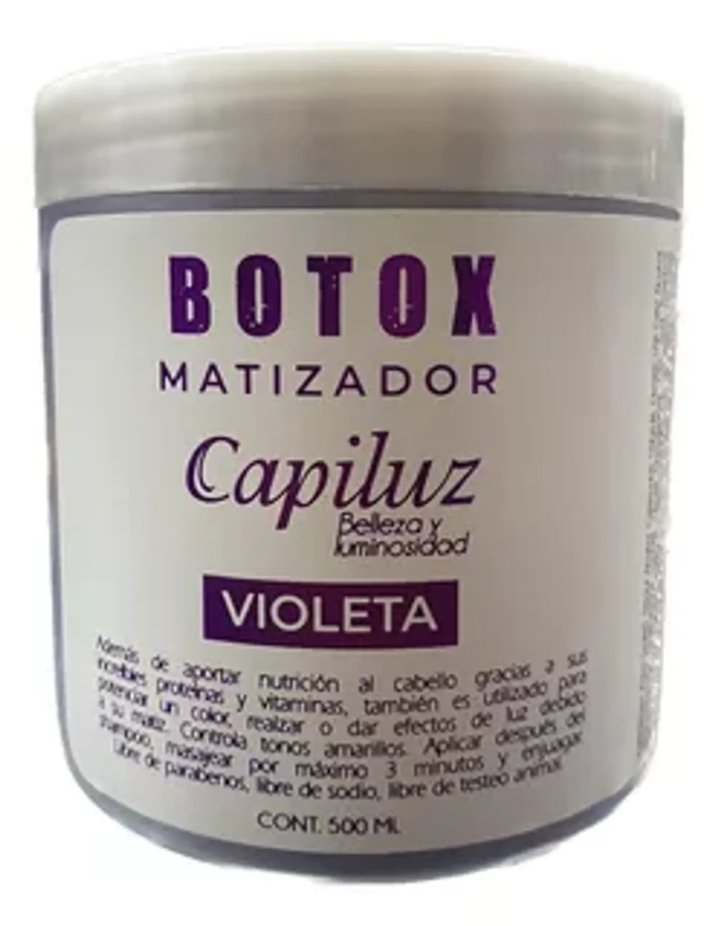 BOTOX MATIZADOR CAPILUZ VIOLETA 500ML  1