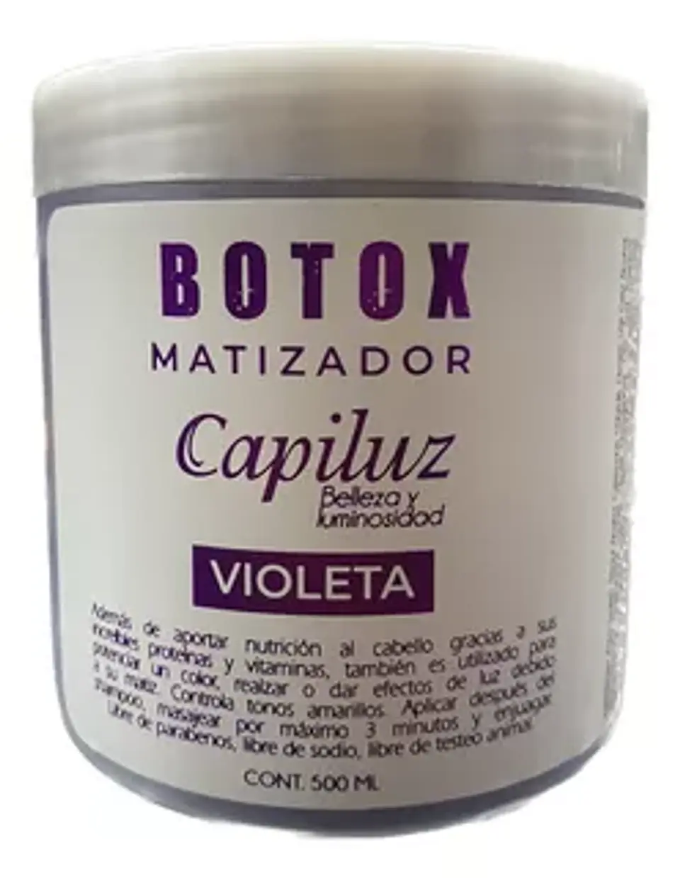 BOTOX MATIZADOR CAPILUZ VIOLETA 500ML  1