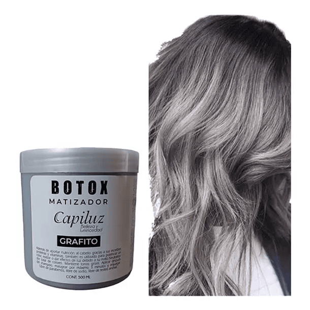 BOTOX MATIZADOR CAPILUZ GRAFITO 500ML 