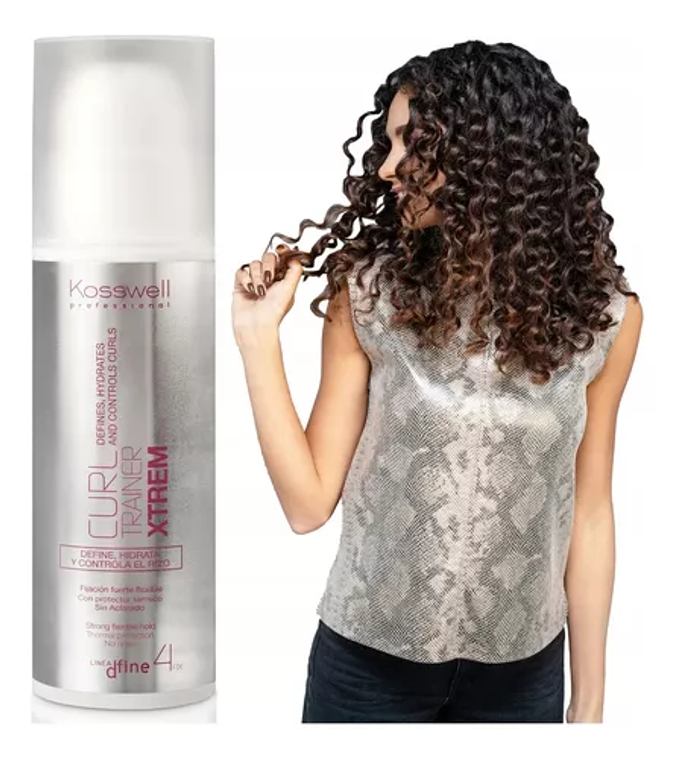 KOSWELL CURL TRAINER XTREM FIJADOR RIZOS  150ML  1