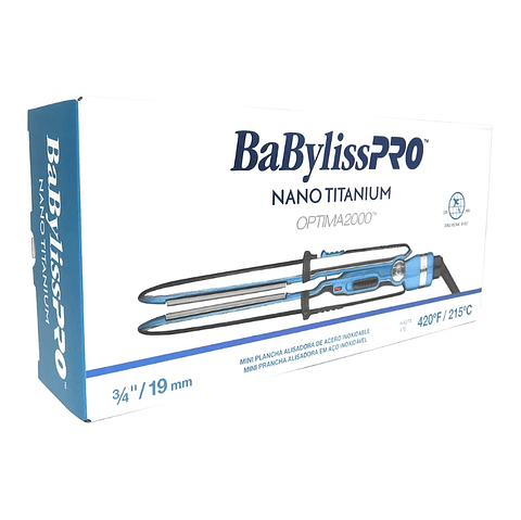 BABYLISSPRO PLANCHA MINI NANO TITANIUM 