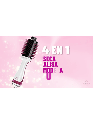 CEPILLO GAMA GLAMOUR PINK 1300W CEPILLO SECADOR