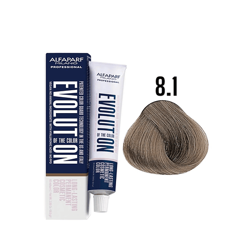 EVOLUTION OF THE COLOR 8.1  60ML RUBIO CLARO CENIZA