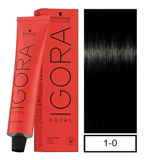 IGORA 60ML NEGRO NATURAL 1-0 