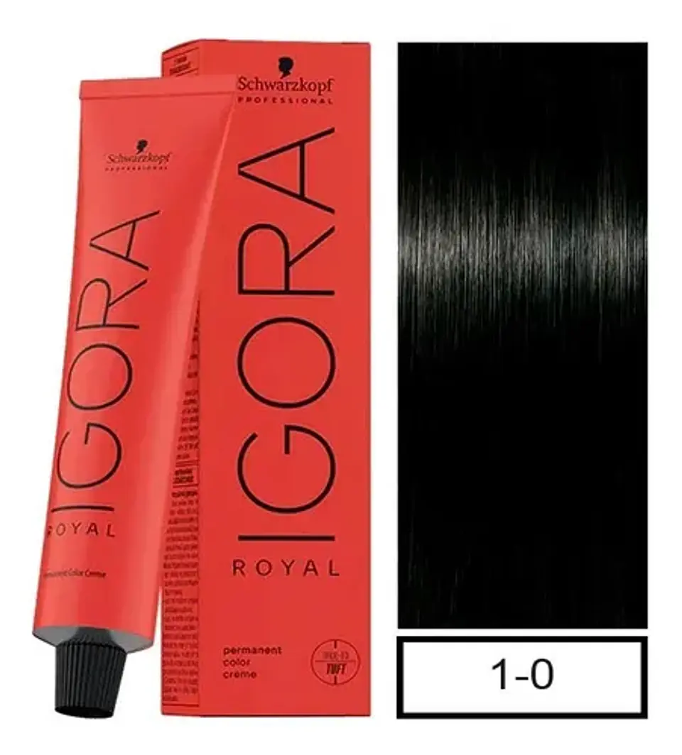 IGORA 60ML NEGRO NATURAL 1-0  1